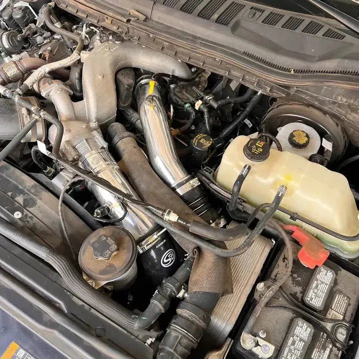 2016 - 2026 Powerstroke S&B Hot Side Intercooler Pipe (83 - 200X) - Intercooler Piping - S&B Filters