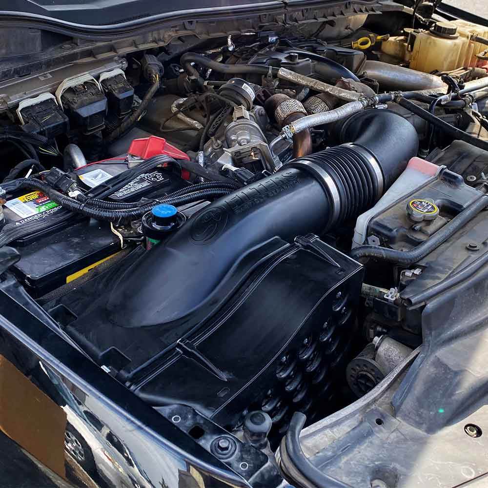 2017 - 2019 Powerstroke S&B Truck Particle Separator (75 - 7001) - Intake Kit - S&B Filters
