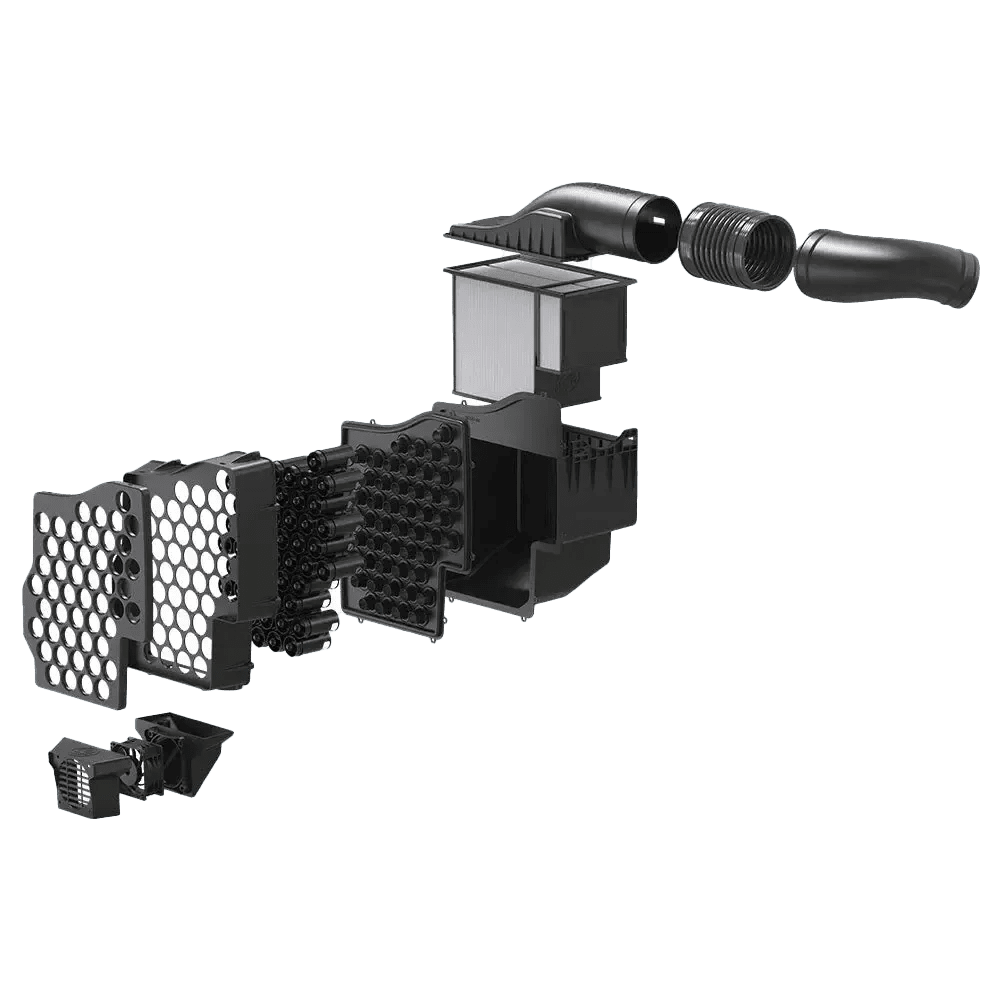 2017 - 2019 Powerstroke S&B Truck Particle Separator (75 - 7001) - Intake Kit - S&B Filters