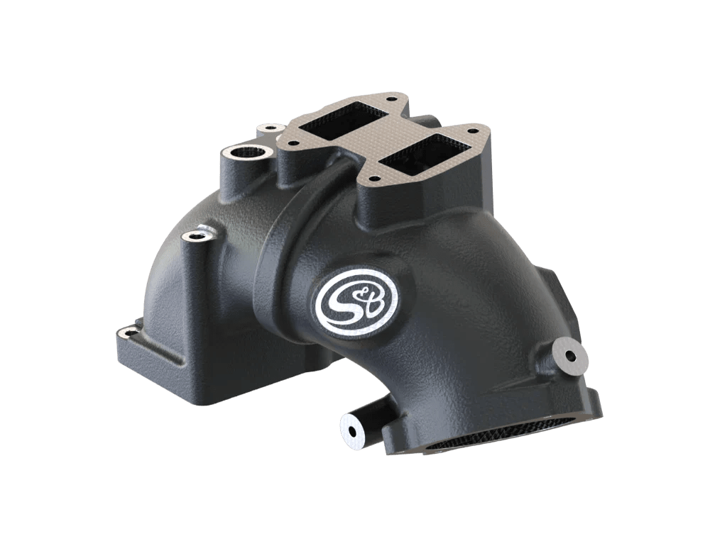 2019 - 2024 Cummins Intake Elbow Kit (76 - 1012) - Intake Elbows - S&B Filters
