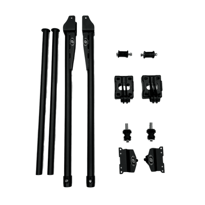 2020 - 2026 Duramax Traction Bar Kit (102158/102159) - Traction Bars - S&B Filters