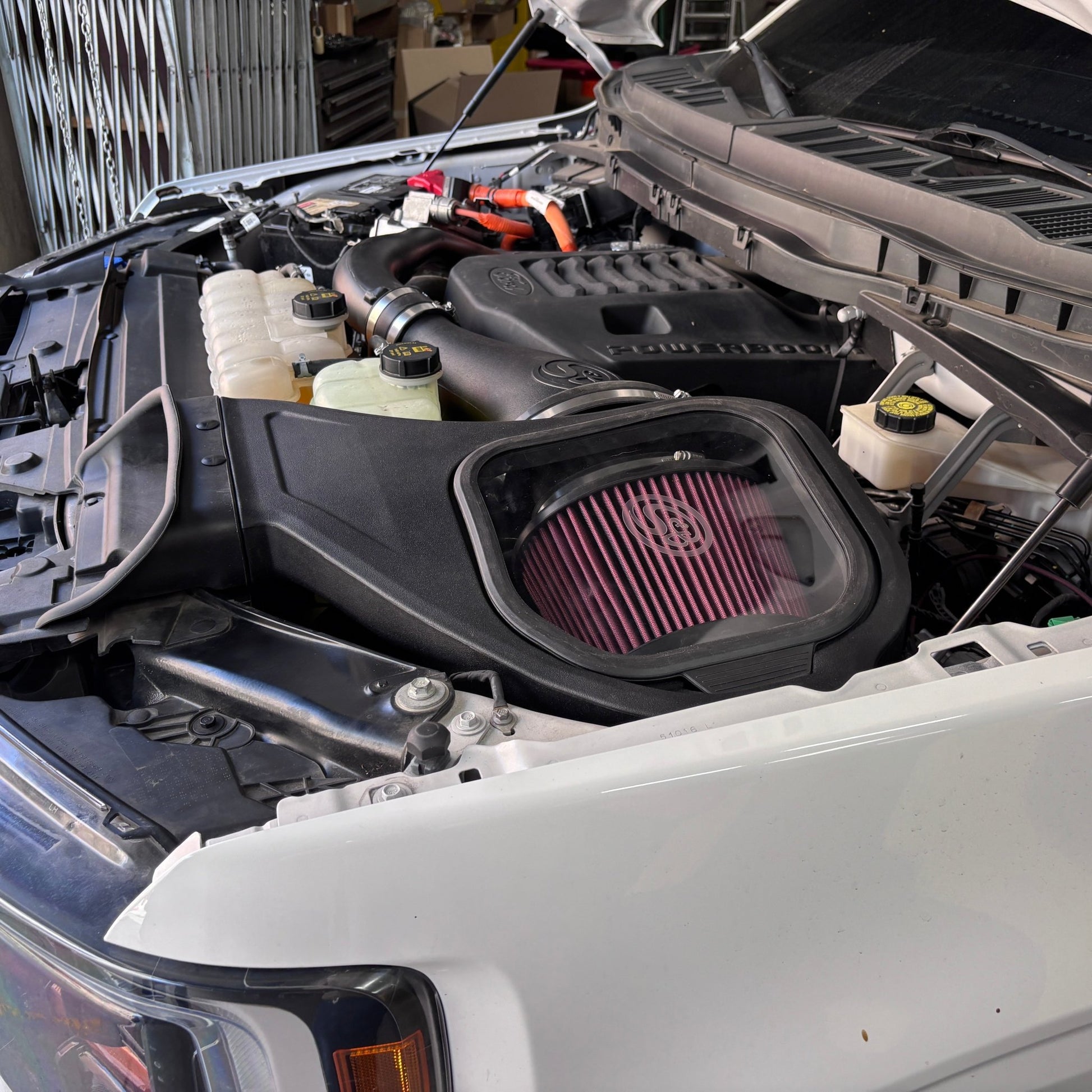 2021 - 2025 Ford F - 150 PowerBoost Cold Air Intake (75 - 5218) - Intake Kit - S&B Filters