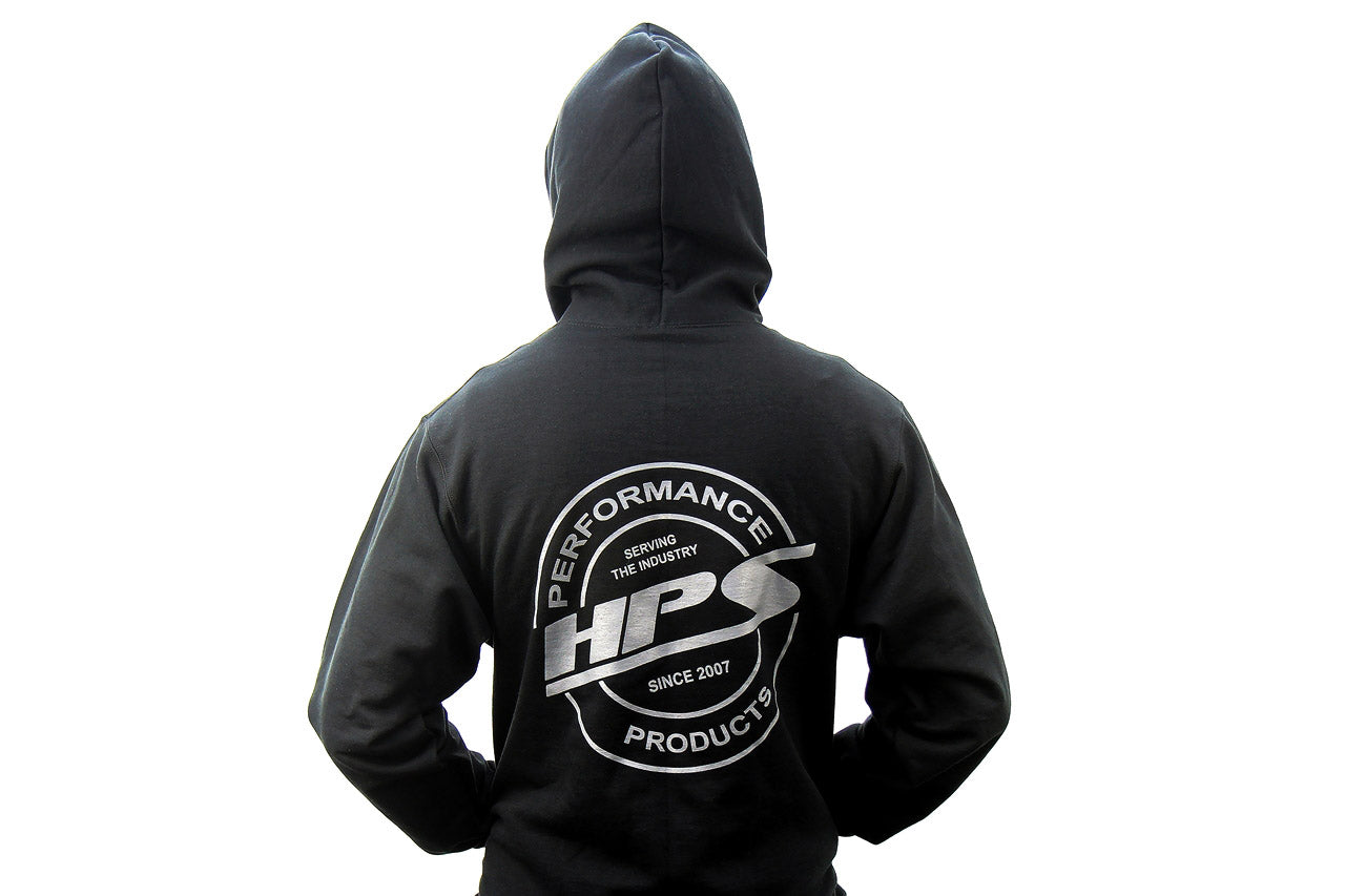 HPS Performance 2022 Round Logo Zip-Up Hoodie, Black
