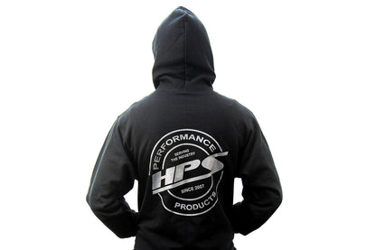 HPS Performance 2022 Round Logo Zip-Up Hoodie, Black