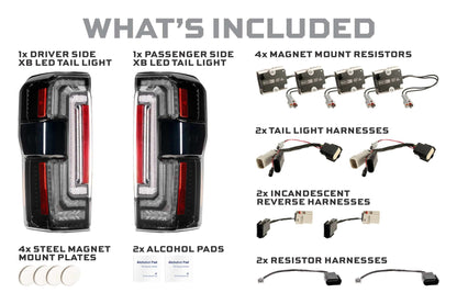 2023+ Ford Super Duty: Morimoto XB LED Tail Lights - Tail Lights - Morimoto XB LED Tails