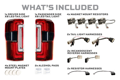2023+ Ford Super Duty: Morimoto XB LED Tail Lights - Tail Lights - Morimoto XB LED Tails