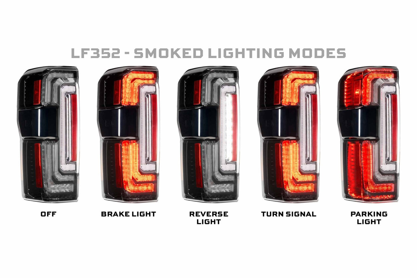 2023+ Ford Super Duty: Morimoto XB LED Tail Lights - Tail Lights - Morimoto XB LED Tails