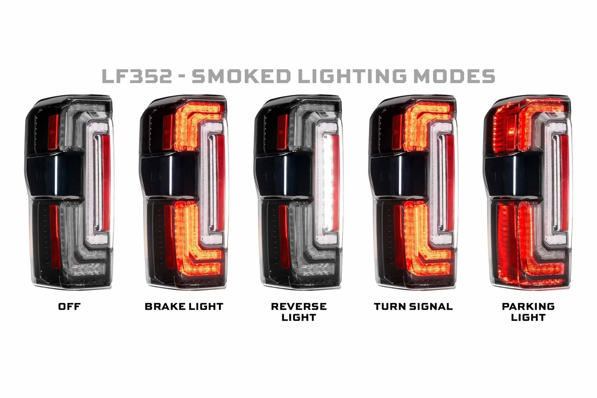 2023+ Ford Super Duty: Morimoto XB LED Tail Lights - Tail Lights - Morimoto XB LED Tails