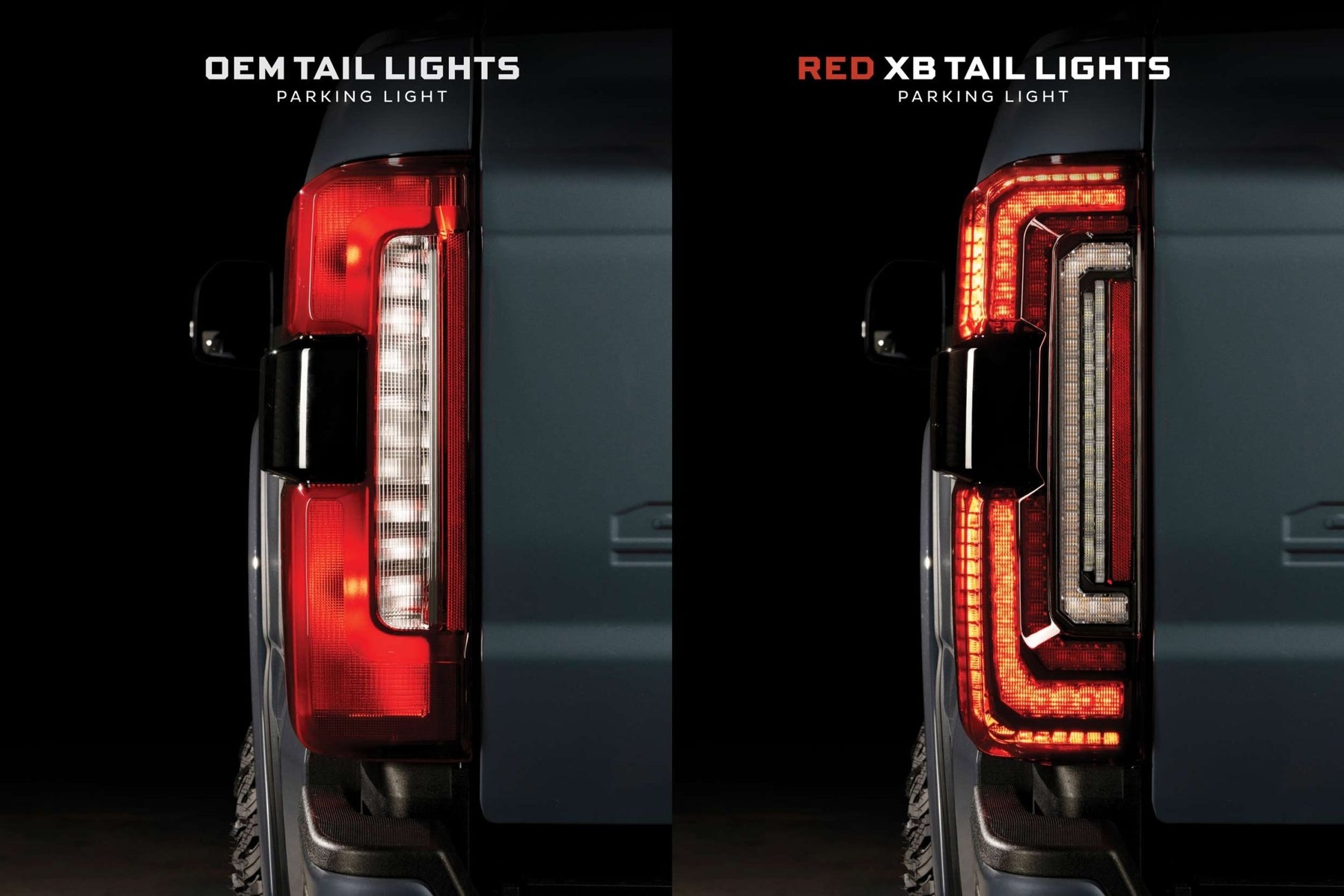 2023+ Ford Super Duty: Morimoto XB LED Tail Lights - Tail Lights - Morimoto XB LED Tails