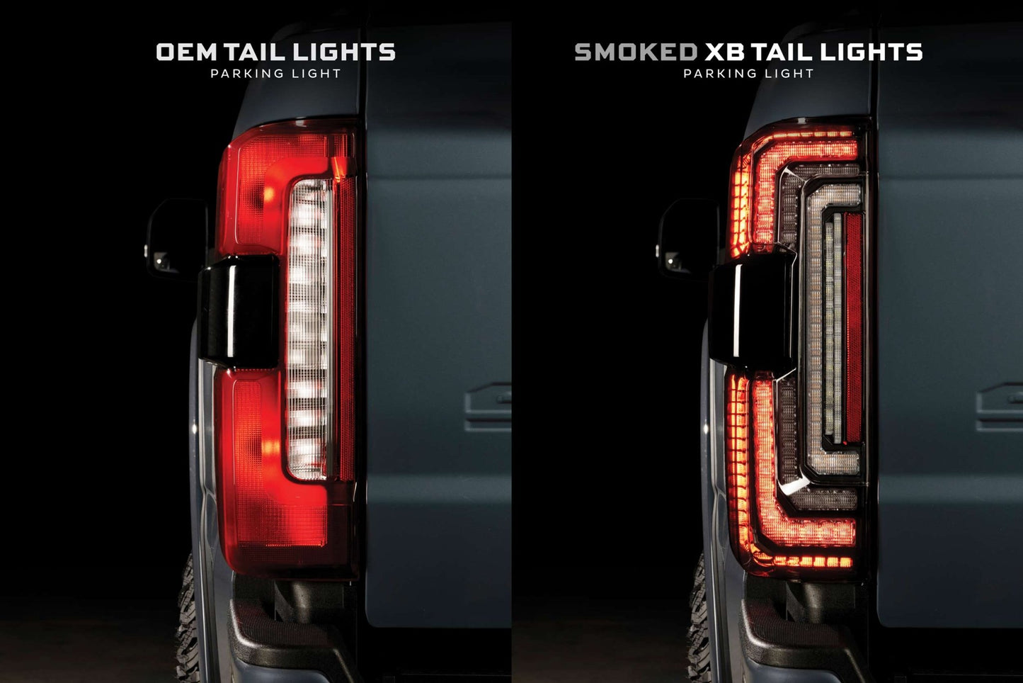 2023+ Ford Super Duty: Morimoto XB LED Tail Lights - Tail Lights - Morimoto XB LED Tails