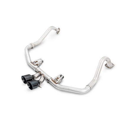 AWE Tuning Porsche 718 Boxster / Cayman Track Edition Exhaust - Diamond Black Tips