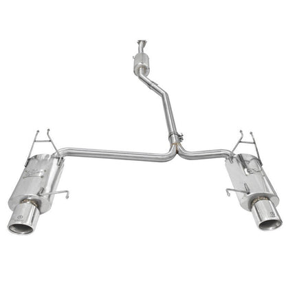aFe Takeda Exhaust 2.25in to 2in Dia 304SS Cat-Back w/Polished Tips 08-12 Honda Accord Coupe V6 3.5L