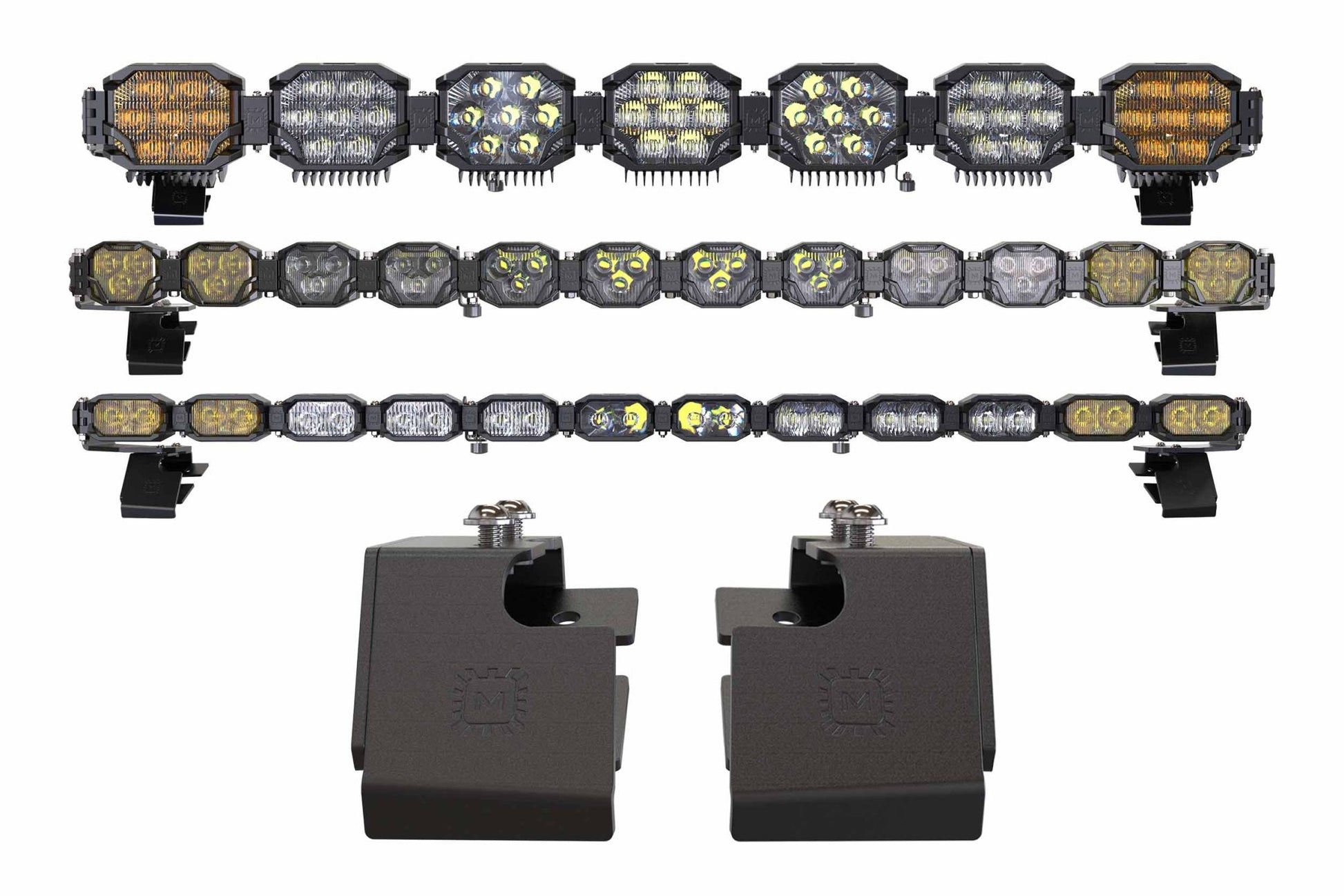 21+ Bronco BangerBar Roof Mounts (Set) - Brackets - Morimoto