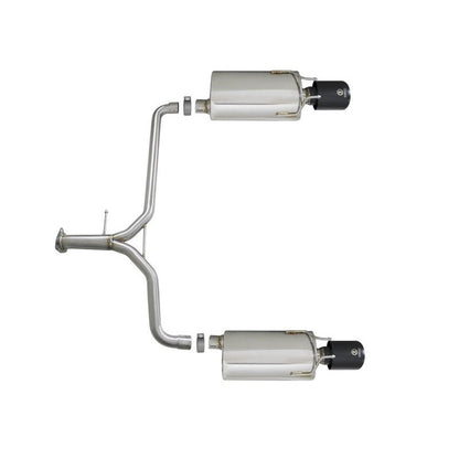 aFe Takeda 2.25-1.75in 304 SS Axle-Back Exhaust w/ Black Tips 13-17 Honda Accord Sport Sedan I4-2.4L