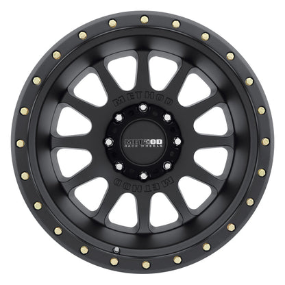 Method MR605 NV 20x10 -24mm Offset 8x170 124.9mm CB Matte Black Wheel