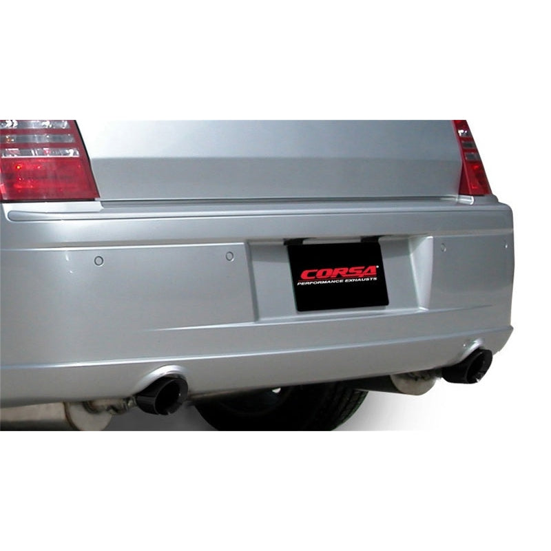 Corsa 05-10 Dodge Charger R/T 5.7L V8 Black Xtreme Cat-Back Exhaust