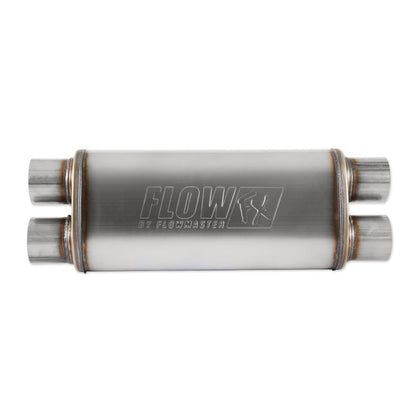 Flowmaster FlowFX Muffler SS 3 IN Dual IN/OUT W/ X-Pipe