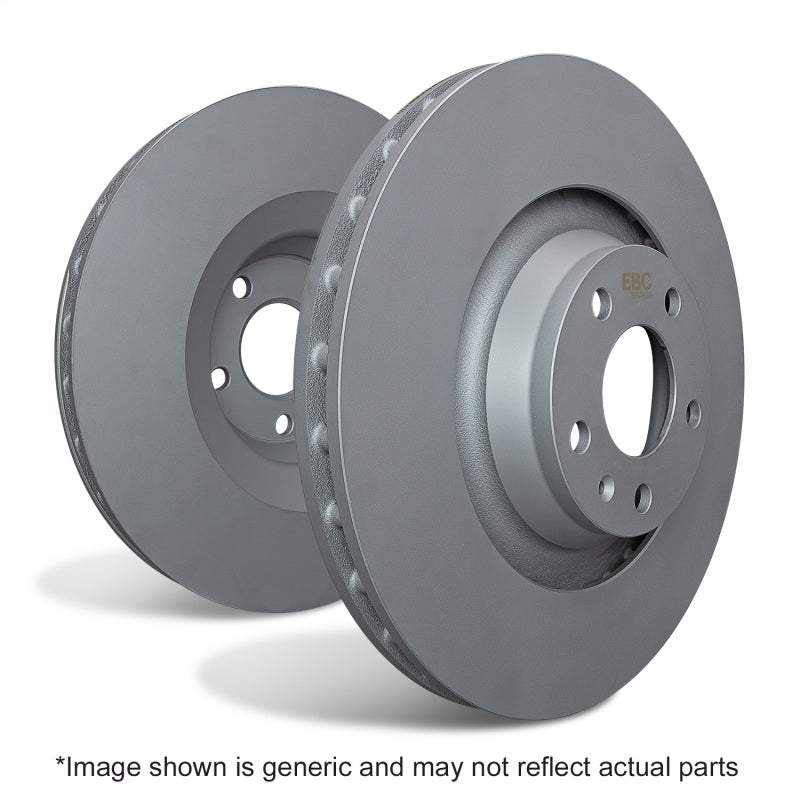 EBC 07-10 Audi TT Quattro 3.2 Premium Rear Rotors