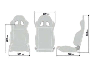 Sparco Seat R100 Black/Red