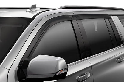 Husky Liners 05-20 Nissan Frontier CC Ventvisor Low Profile 4pc - Matte Black