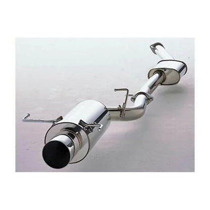 HKS Silent Hi-Power Rear Section ONLY Exhaust w/ External Resonator - Mazda 2