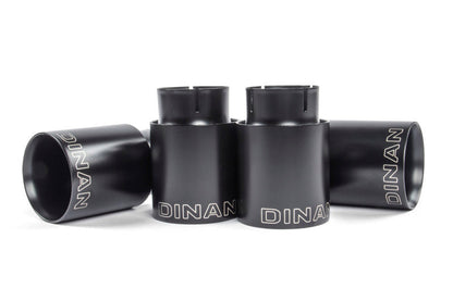 Dinan 23-26 BMW M240i/M240i xDrive (G42) Valved Axleback Exhaust System - Black Tips