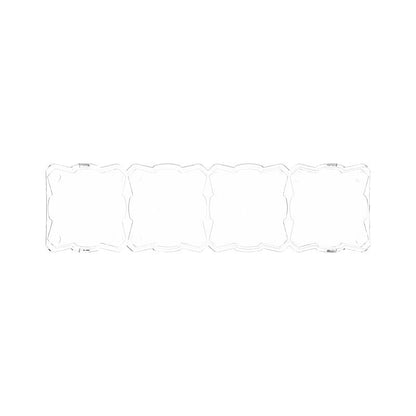 KC HiLiTES FLEX ERA LED Light Bar 10in. Light Shield - Clear (SHIELD ONLY)