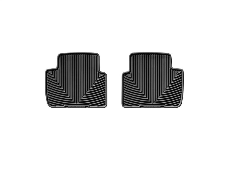 WeatherTech 98-06 BMW 3-Series (E46) Sedan Rear Rubber Mats - Black