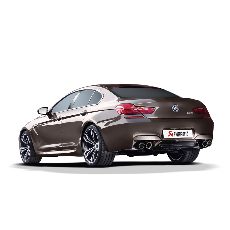 Akrapovič Evolution Line Catback Exhaust System (Titanium) w/o Tips - 2013-2018 BMW M6 Gran Coupe (F06)