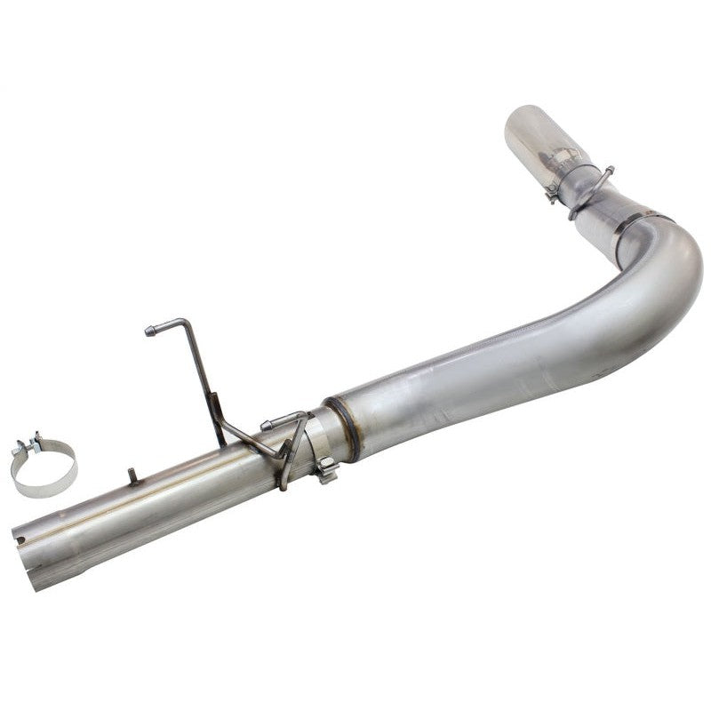 aFe MACHForce XP Exhaust Large Bore 5in DPF-Back Alu. 13-15 Dodge Trucks L6-6.7L (td) *Polish Tip