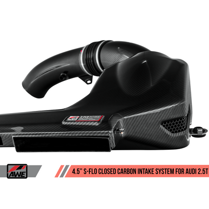 AWE Tuning Audi RS3 / TT RS S-FLO Closed Carbon Fiber Intake