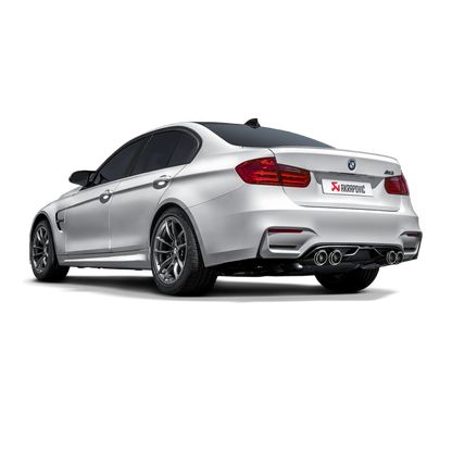 Akrapovič Slip-On Line Exhaust (Titanium) w/Titanium Tips - 2014-2020 BMW M3/M4 (F80/F82)