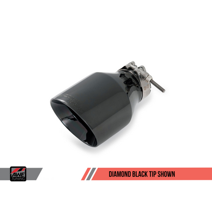 AWE Tuning VW MK7 Golf 1.8T Track Edition Exhaust w/Diamond Black Tips (90mm)