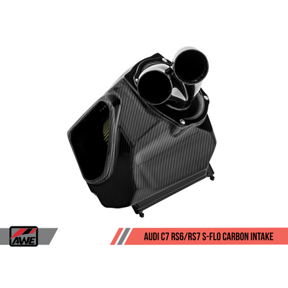 AWE Tuning Audi C7 RS6 / RS7 4.0T S-FLO Carbon Intake V2