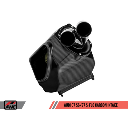 AWE Tuning Audi C7 S6 / S7 4.0T S-FLO Carbon Intake V2
