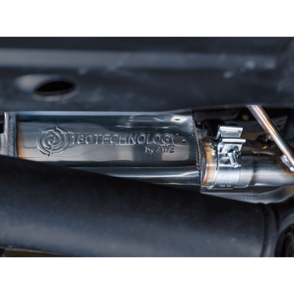 AWE 16-22 Toyota Tacoma 0FG Catback Exhaust w/ BashGuard - Dual Chrome Silver Tips
