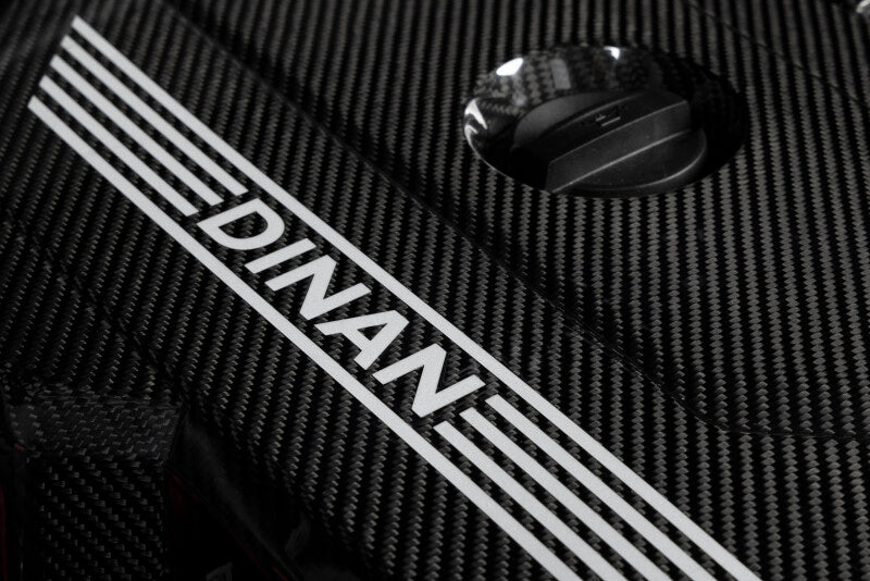 Dinan 19-26 BMW B58D (G01/G02/G20/G22/G23/G26/G42) Gloss Carbon Fiber Engine Cover w/Matte Accents
