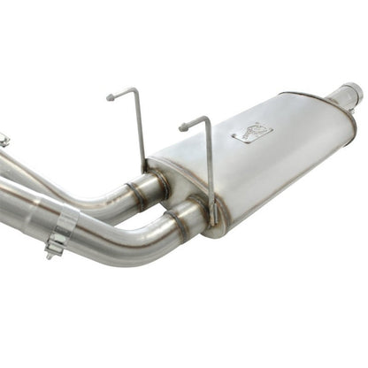 aFe MACHForce XP Exhausts Cat-Back SS-409 EXH CB Dodge Ram 1500 5.7L HEMI 09-13 Glossed Black