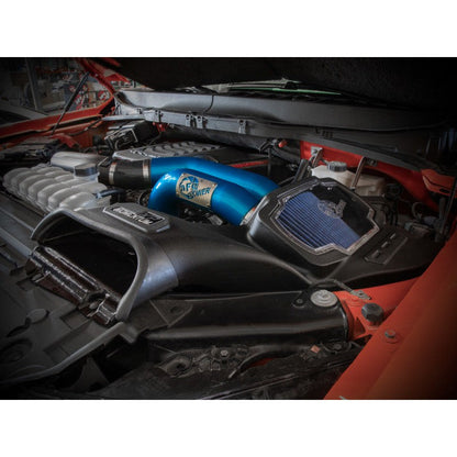 aFe Momentum XP Cold Air Intake System - Blue w/ Pro 5R Filter - 2021-2022 Ford F-150 Raptor V6-3.5L