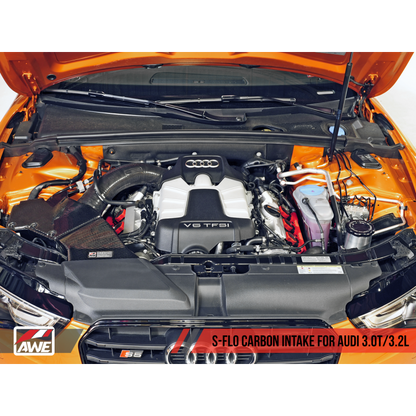 AWE Tuning Audi S-FLO Carbon Intake for B8 3.0T / 3.2L