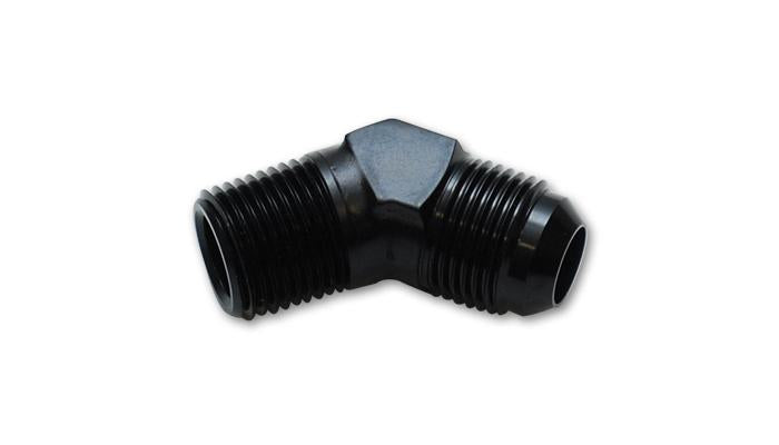 Vibrant -10AN to 3/8in NPT Female Swivel Straight Adapter Fitting