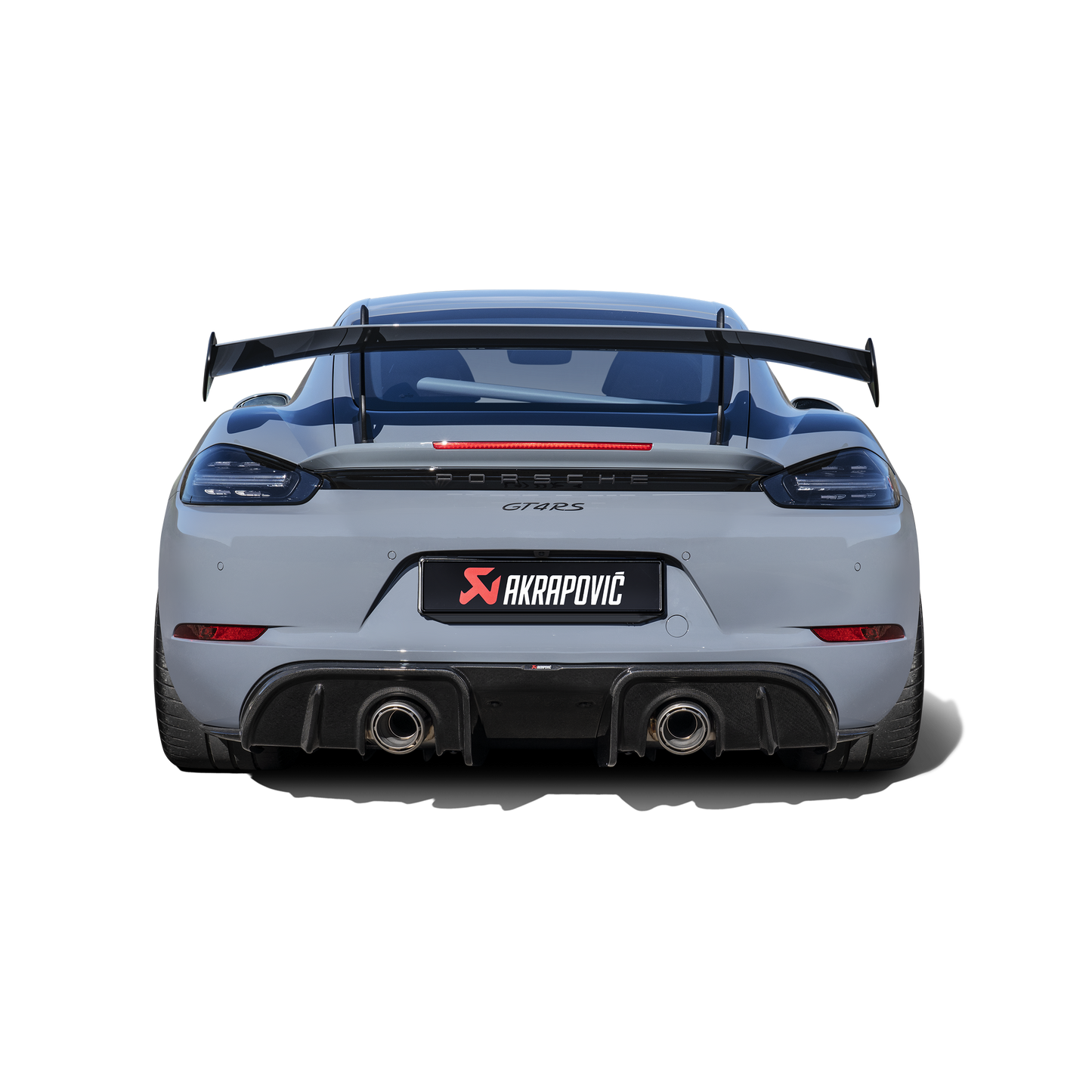 Akrapovič Slip-On Race Line Exhaust (Titanium) - 2022+ Porsche 718 Cayman GT4 RS/Spyder RS