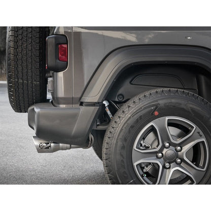 aFe Rebel Series 2.5in 409 SS Cat-Back Exhaust w/ Polished Tips 2018+ Jeep Wrangler (JL) V6 3.6L
