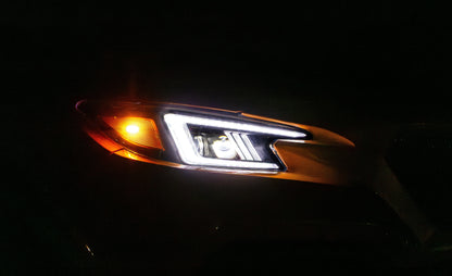 OLM Sokudo LED Headlights w/ add-on Harness - 2022-2026 WRX (Limited/GT/TR)