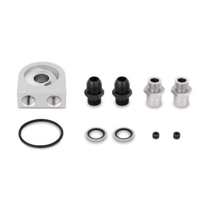 Mishimoto Universal 10 Row Oil Cooler Kit (Metal Braided Lines)