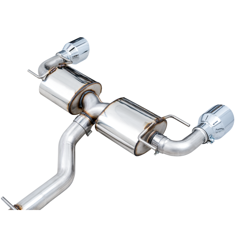 AWE Tuning Subaru BRZ/ Toyota GR86/ Toyota 86 Touring Edition Cat-Back Exhaust- Chrome Silver Tips