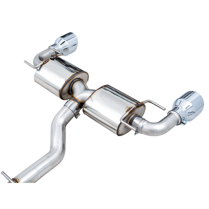 AWE Tuning Subaru BRZ/ Toyota GR86/ Toyota 86 Touring Edition Cat-Back Exhaust- Chrome Silver Tips