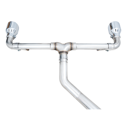AWE 2022+ Volkswagen GTI MK8 Track Edition Exhaust - Chrome Silver Tips
