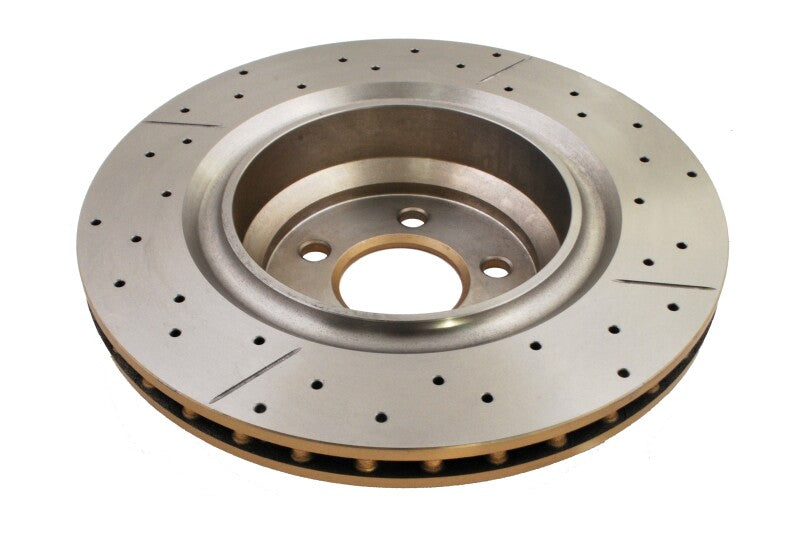 DBA 08-15 Dodge Challenger SRT-8 Rear Drilled & Slotted Street Series Rotor