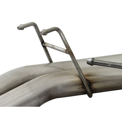 aFe Rebel Series Exhaust SS Front Side Exit CB w/ Black Tips 10-14 Ford F150 Ecoboost V8 6.2L